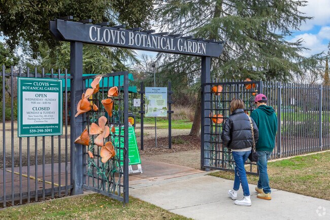 Clovis Botanical Garden is a beautiful place to spend an afternoon in the Clovis area.