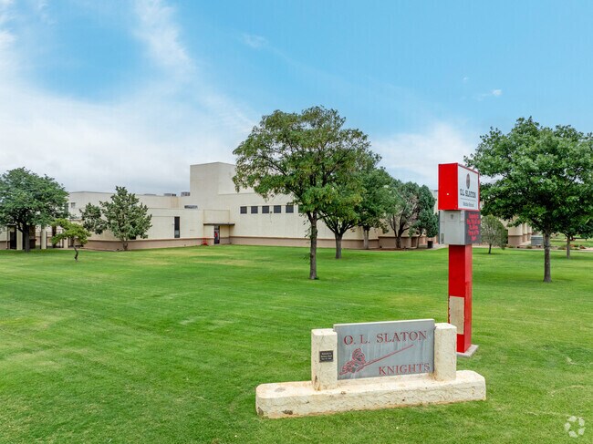 O.L. Slaton Middle School is a public junior high in Lubbock, Texas.