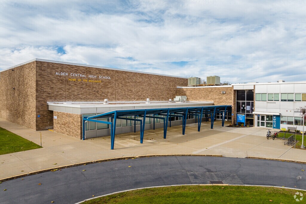 Alden Senior High School is a well rated public school with about 500 students enrolled.