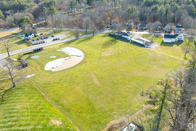 The Cushing Academy provides sports facilities and fields for the students.