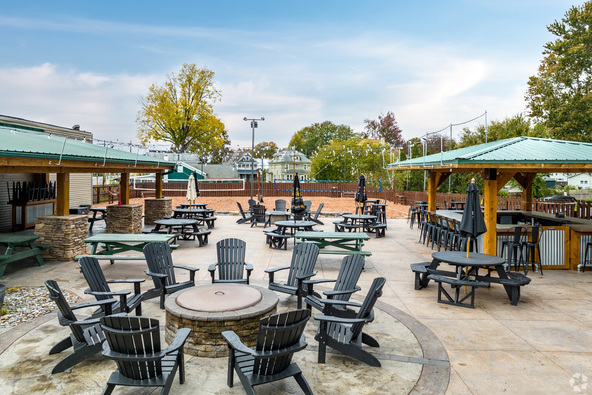 The Trappers II outdoor bar is a popular summer spot to enjoy with friends.