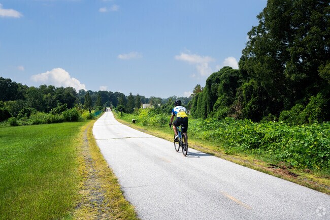 The American Tobacco Trail is a large part of the West End neighborhood’s appeal.