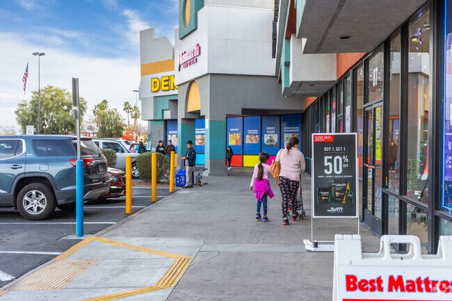 Charleston Commerce Shopping Center has all your shopping needs in Sunrise Manor.