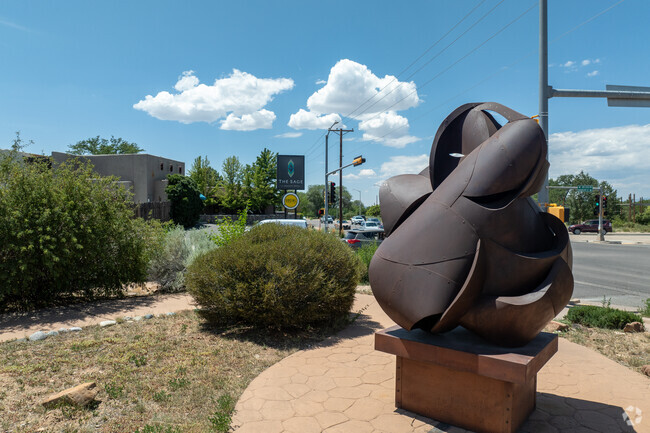Locals can find sculptures created by local artists displayed around Don Diego.