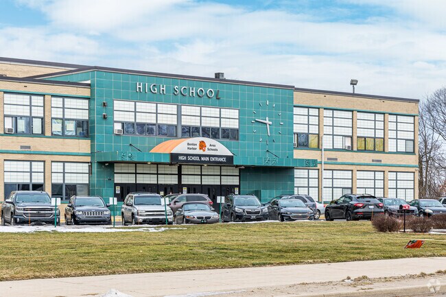 Benton Harbor High School is a public school established in 1872.