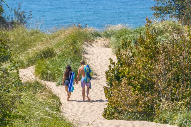 Laketown Beach is located in Holland, Michigan.