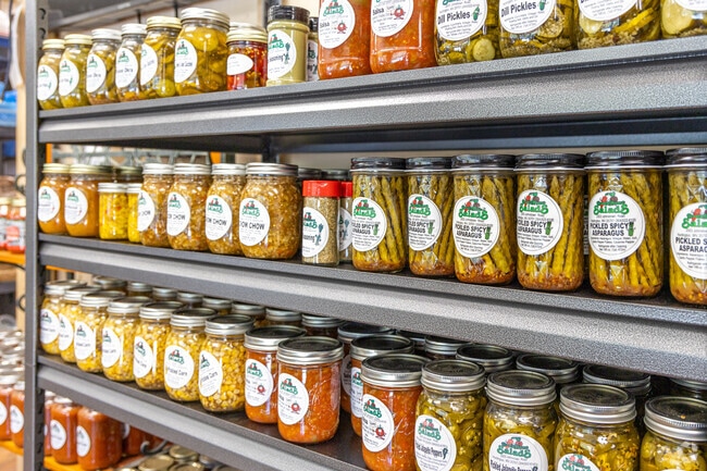Down Home Salads has a wide variety of canned fruits, veggies, and more in the Southern Hills.