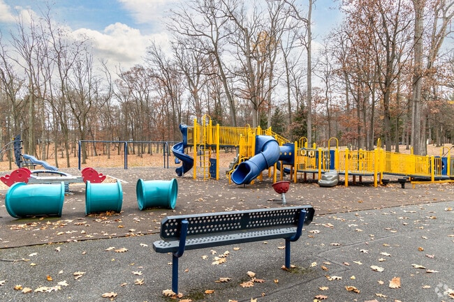 You can sit on a bench and keep an eye on your kids playing at Boyertown Community Park.