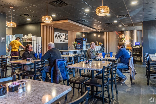 Wasabi Japanese Steakhouse and Sushi serves Northside-Goshen diners fine Asian cuisine.