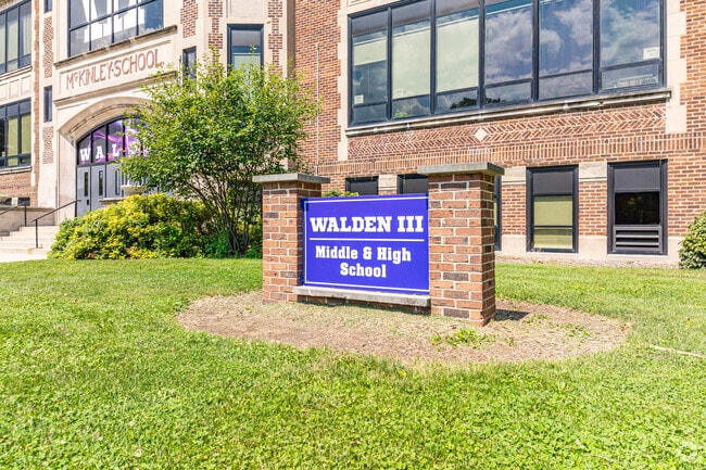 Walden III School serves students from 6th grade through 12th grade in Kinzie Heights.