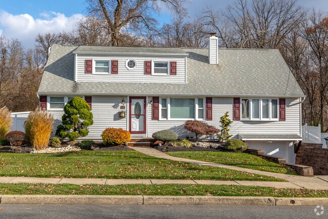 Colonia features charming Cape Cod homes, many built in the mid-to-late 1950s, adding to its classic appeal.