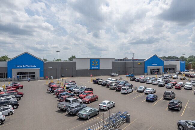 Many spots to shop including a Walmart in Souers.