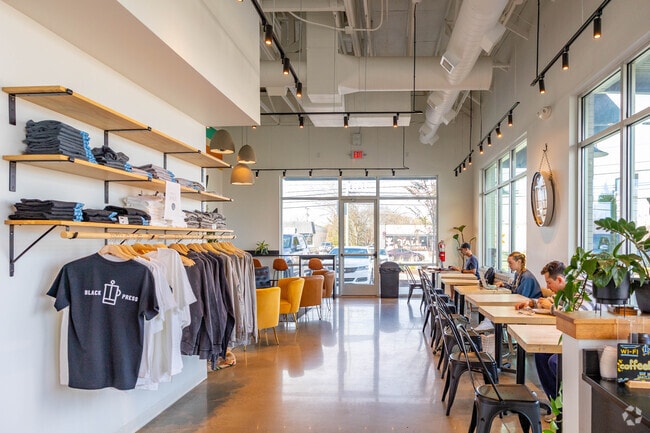 Locals can work from home at Black Press Coffee in Hendersonville.