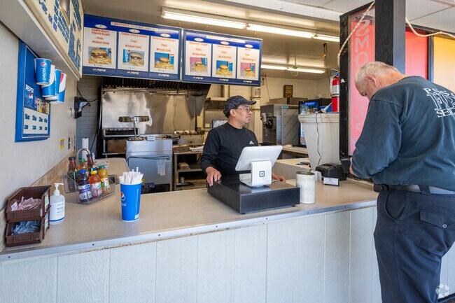 Grab a burger at Smokey's Char-Broiled in Cedarhurst.