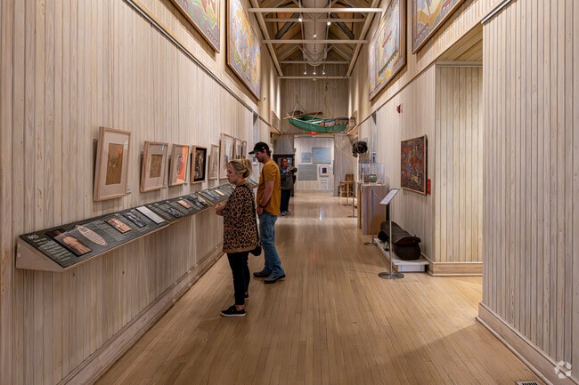 The Walter Anderson Museum of Art showcases his artwork near Gulf Hills.