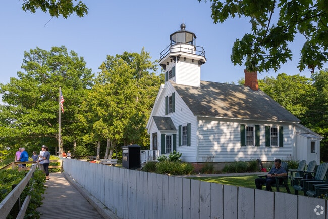The Old Mission Point Lighthouse Park in Traverse City, MI.