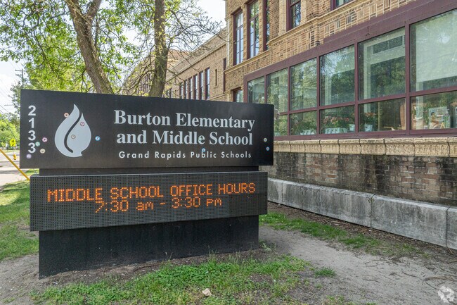 Burton Elementary School is a public school located in Grand Rapids, Michigan.