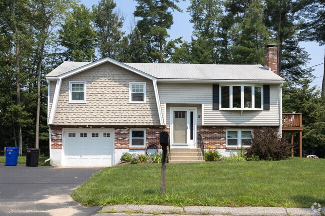 Split-level homes are common in Milford neighborhoods.