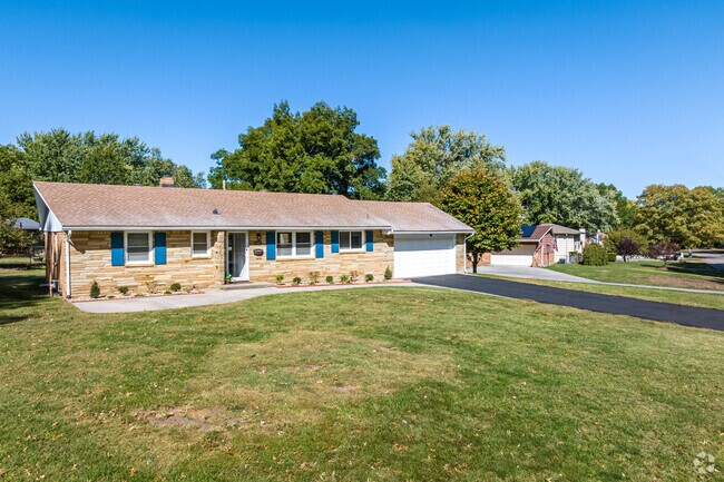 Ranch-style homes are abundant in the Pitcher neighborhood of Independence.
