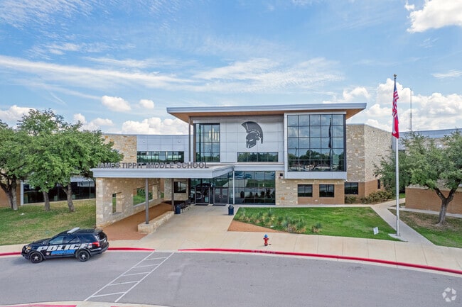 Many generations walk through the doors of James Tippit Middle School in Wolf Ranch.