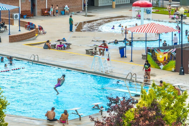 The La Junta Swimming Pool serves as a popular community gathering spot, offering residents a refreshing place to cool off, take swim lessons, and enjoy summer fun with friends and family.