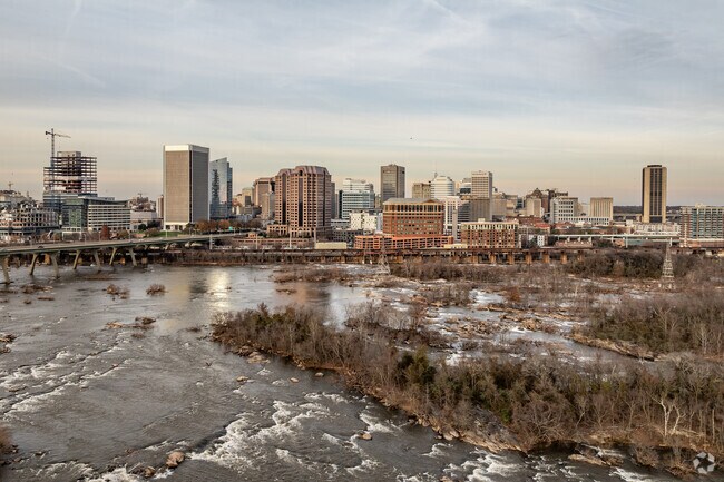 Powhite Parkway leads to downtown Richmond in a matter of minutes.