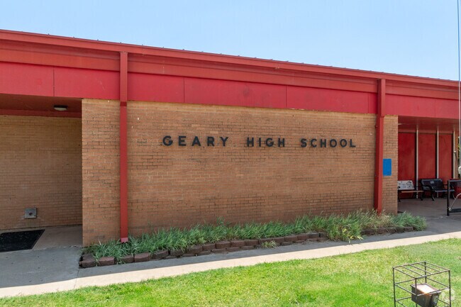 Geary High School provides a safe and encouraging learning environment.