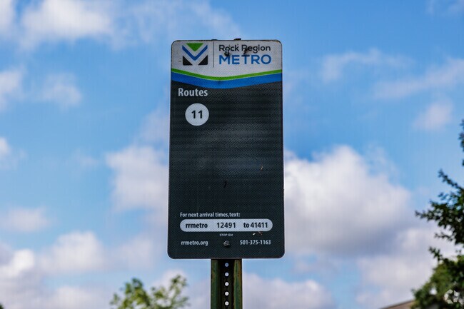 South End is served by Little Rock public transportation with regular bus service.