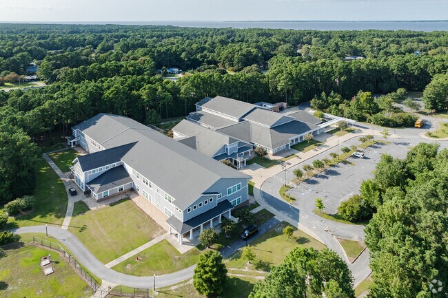 Manteo Middle School is in the Dale County School District in Manteo, NC.