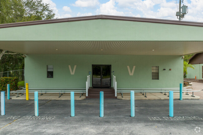Front entrance to Victory Christian Academy in Ocoee, FL.