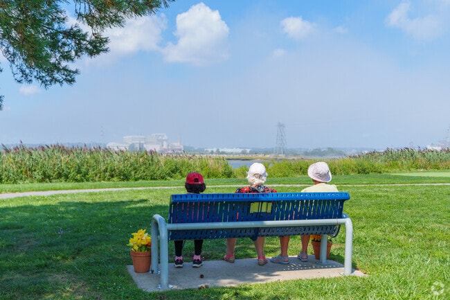 Residents of Revere Beach can enjoy the sounds of nature as they sit and relax at Gibson Park.