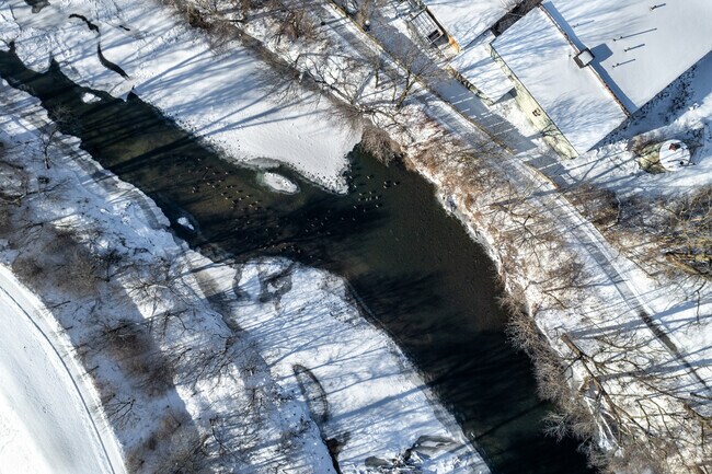 The White River runs throughout the city of Anderson.
