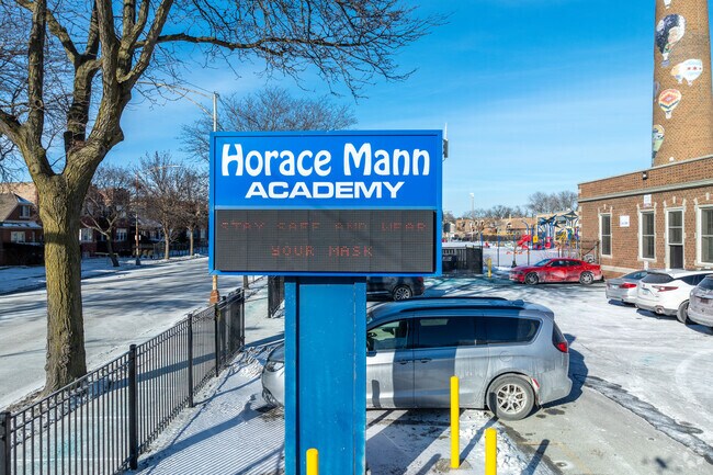 Horace Mann School has 305 students.