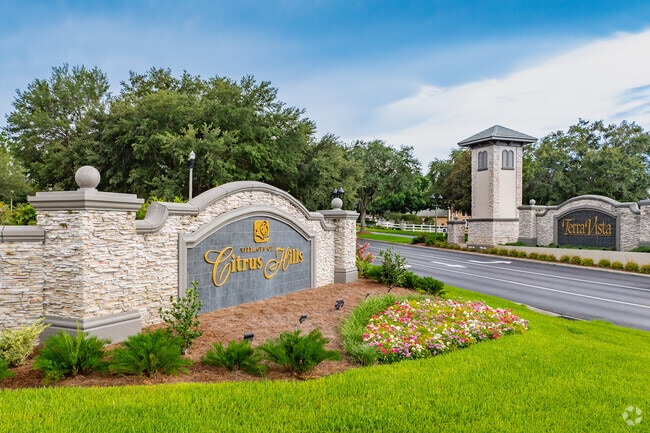 The Villages of Citrus Hills are a gated community with extensive amenities for residents.