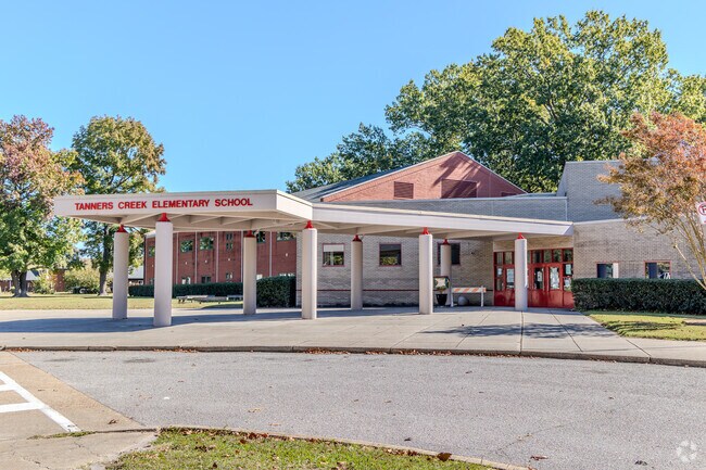 Tanners Creek Elementary School on Longdale Dr in the Park Crescent Neighborhood.