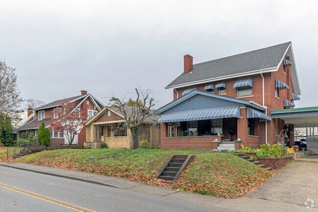 In Ironville you can many different styles of homes on the same street.