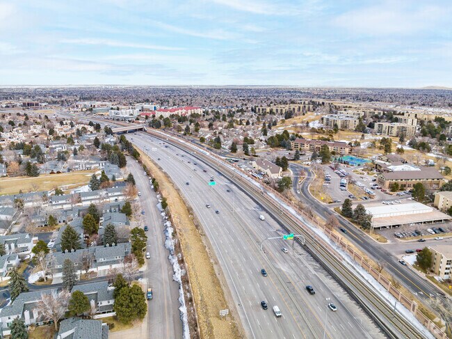 This is an overview of I-225 and Horseshoe Park.