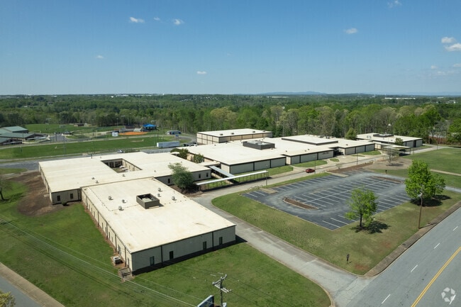 There are great parking spots at the James Byrnes Freshman Academy.