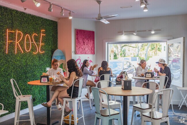 The Co-Op Frosé & Eatery has amazing food, great coffee, and cold drinks on Sullivan's Island.
