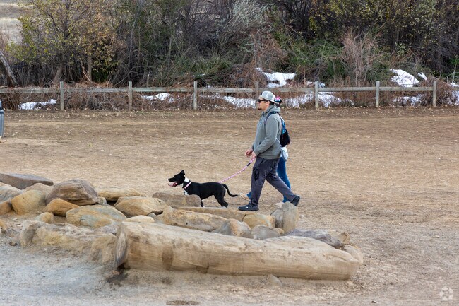 Let the fur kids run at the Grandview Dog Park.