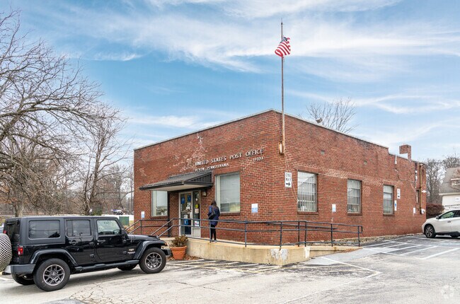 Residents get their last-minute gifts on their way to loved ones from the Devon Post Office.