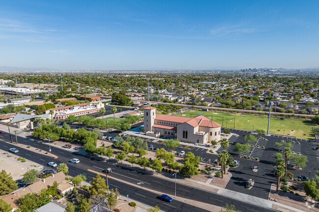 Students at Our Lady of Sorrows Academy have access to several amenities on campus.