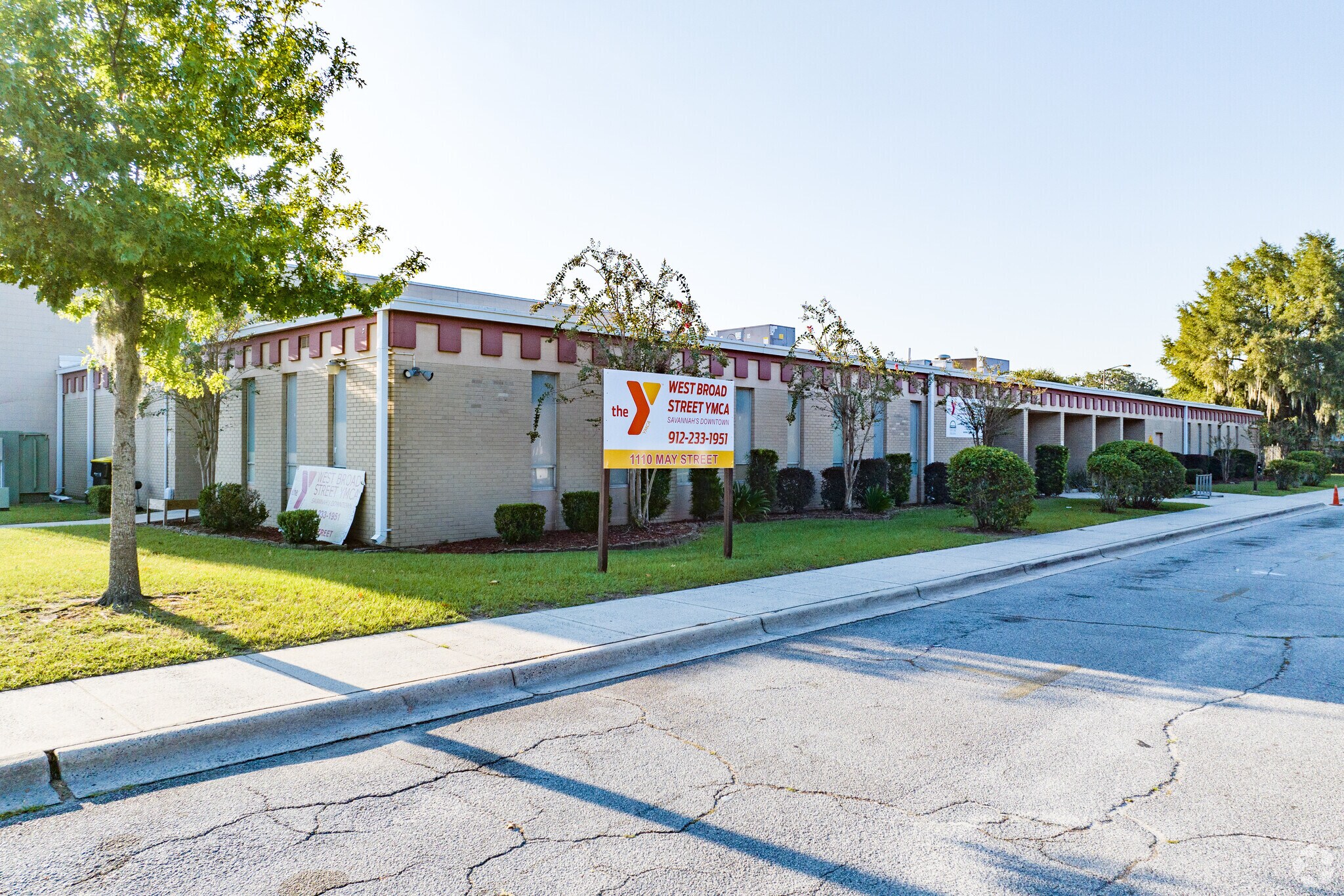 The West Broad Street YMCA is a known safe in the neighborhood in Kayton-Fraizer.