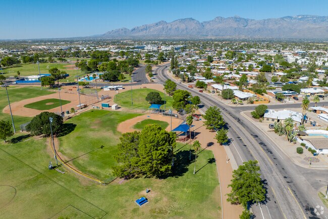 Jesse Owens Park is very accessible to most residents of Broadway Pantano East.