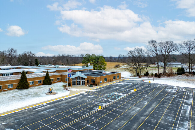 The area where Corydon Elementary School is located is considered good for families.