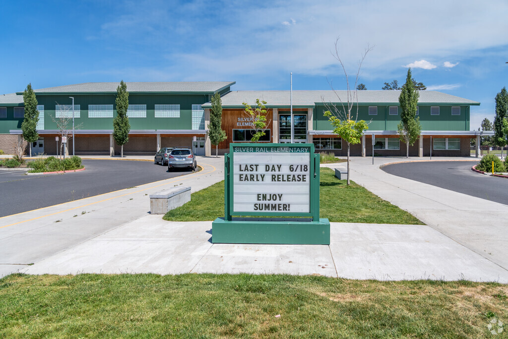 Silver Rail Elementary School serves grades K-5 in the Old Farm District of Bend.