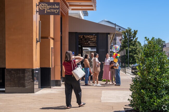 The Shops at Highland Village hots chain eateries, including The Cheesecake Factory.