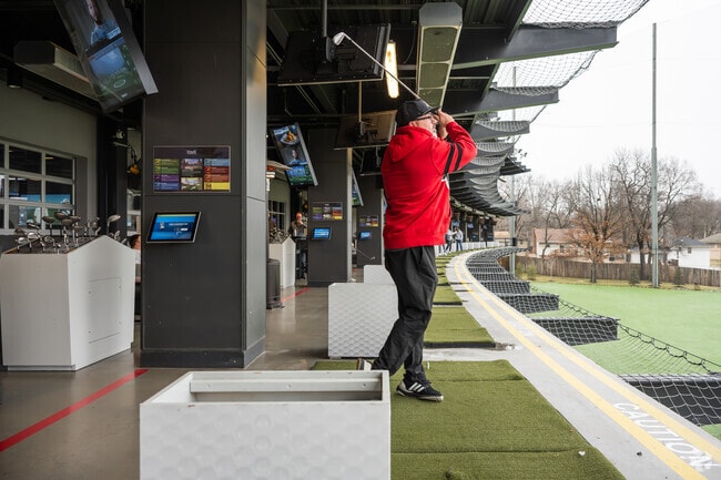 T-Shotz offers dining and golf all year long for The Coves neighborhood residents.