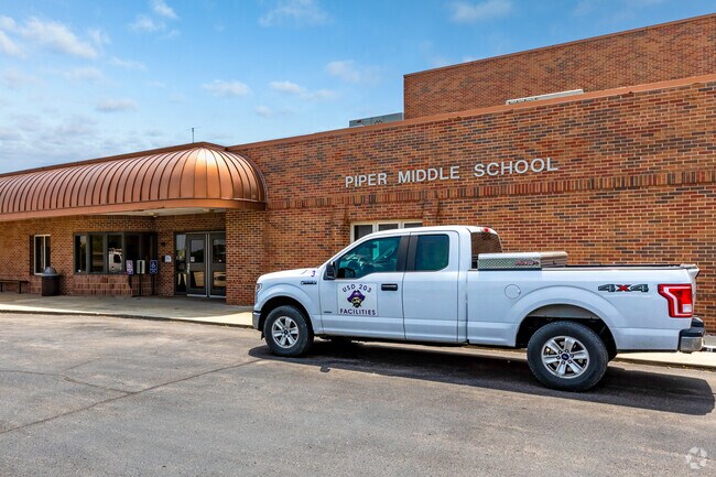 Piper Middle School mirrors the elementary design for a smooth student transition.