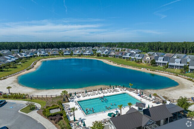 Crystal Lake is the newest addition to the Hampton Lake community.